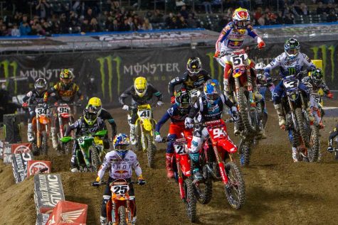 Holeshot at round one of WSX